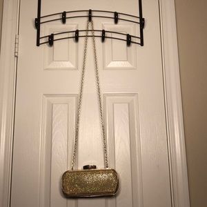 Expressions NYC Sparkly Gold Purse